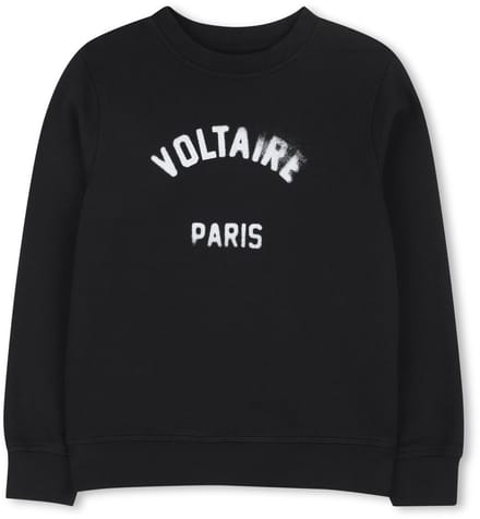 Zadig & Voltaire - Sweater logo - Black - Maat 152