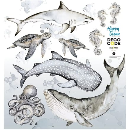 Stickers voor baby's Dekornik Happy Ocean Wonderland