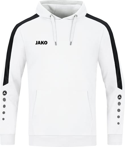 Jako Power Sweater Met Kap Dames - Wit | Maat: 34