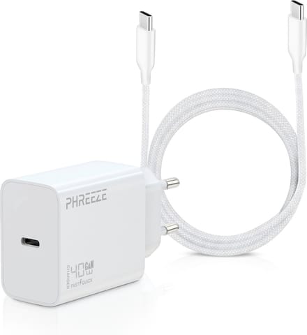 40w usb C Snellader + usb C naar usb C Kabel 3 Meter - Usb C Oplader Set