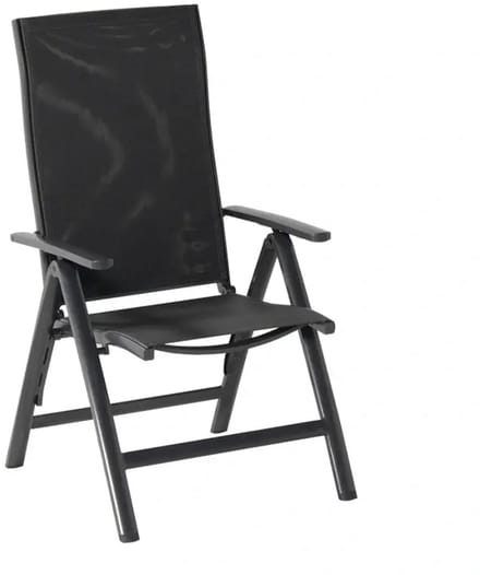 Hartman tuinstoel Sitges aluminium / textileen standenstoel