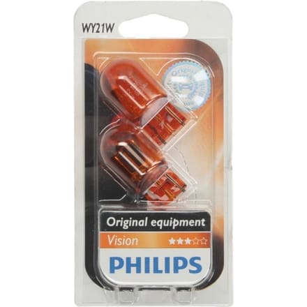 P27/7w lamp PHILIPS WY21W 12V/21W, 2 Stuk