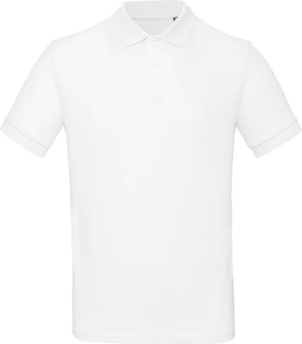 B&C Men's organic polo shirt CGPM430 - White - M