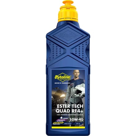 Motorfietsolie 4 t semisynthetisch Putoline 10W-40 Ester Tech Quad RF 4+