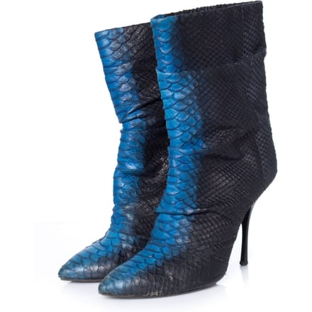 Giuseppe Zanotti Python leren halve laarzen