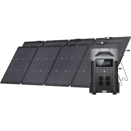 EcoFlow DELTA Pro Solar Generator (PV220W)