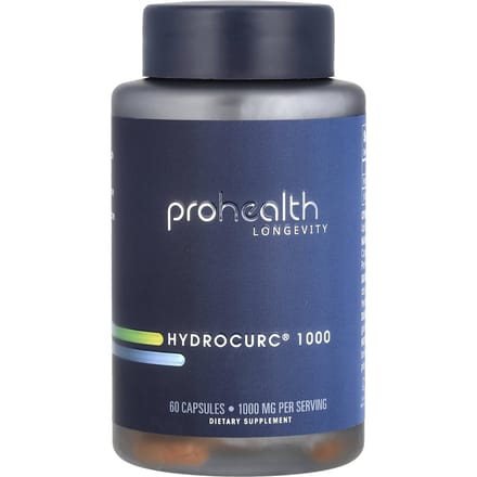 ProHealth Longevity, Hydrocurc® 1 000, 1 000 mg, 60 capsules (500 mg par gélule)