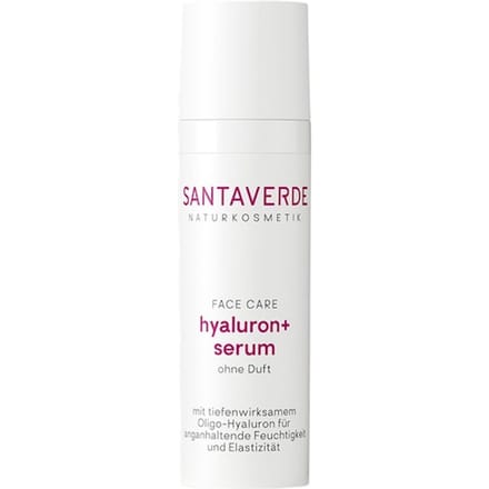 Santaverde FACE CARE hyaluron + serum Hyaluronzuur Dames 30 ml