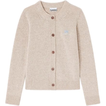Ganni Shirts Beige