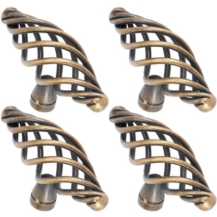 4 Stuks Deurklink Antiek Zinklegering Trekknoppen Kast Kledingkast Lade Kast Hardware Accessoire