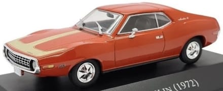 Atlas AMC Javelin - Modelauto - Schaal 1:43 - Rood/Goud