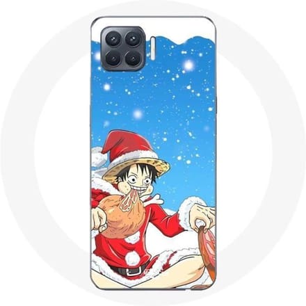 Coque pour Oppo A93 Anime One Piece Luffy Le jour de Noël 2023