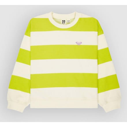 Roxy Little Things Sweatshirt Groen,Geel 12 Years Meisje