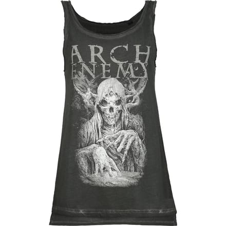 Arch Enemy Top - MMXX - S tot L - voor Vrouwen - antraciet