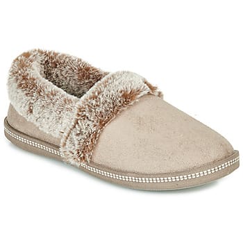Skechers COZY CAMPFIRE - TEAM TOASTY Dames Sloffen - Taupe