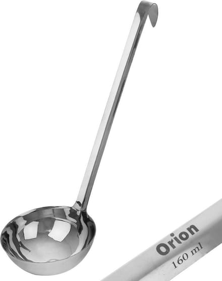 Soeplepel Edelstaal 160 ml, 34 cm - Opscheplepel - Lepel - Keukengerei