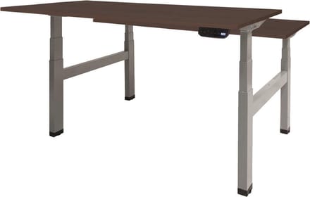 Zit Sta Bureau - Duo Elektrisch 160x80 logan -alu frame