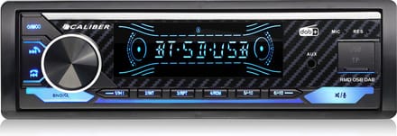 Caliber Autoradio - Autoradio met Bluetooth - dab+ - 4 x 100W - 1 din Autoradio - Handsfree bellen - Multicolour Display - usb Oplaadpoort