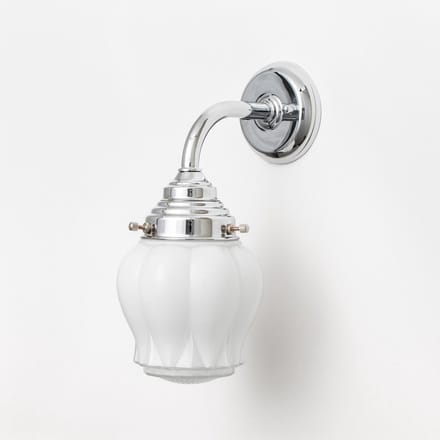 Wandlamp Eden Curve Chroom - Art Deco Trade