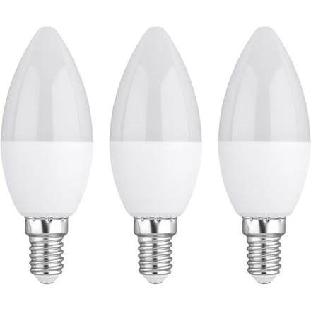 LIVARNO Set van 2 of 3 LED-lampen (3 kaarsen 4,2W E14)