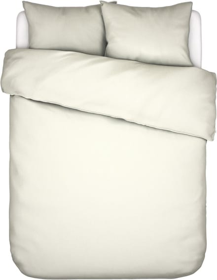 Essenza Minte Dekbedovertrek Katoensatijn Oyster - Tweepersoons – 200x200/220 cm