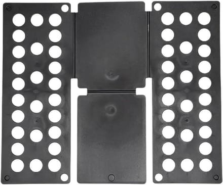 Vouwmachine Kleding - Vouwplank Kleding - Efficiënt Kleding Vouwen - Voor Alle Maten - 40 x 48 cm - Zwart