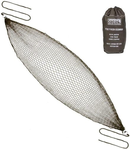 Mini Hangmat - Compacte Hangmat - Ontspannen Buiten - Heavy Duty Nylon - 200 kg Gewicht - Groen