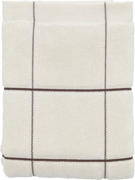 Södahl organic Vista Handdoek 50 x 100 cm Offwhite