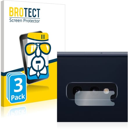 Screenprotector 3 Stuks voor Samsung Galaxy S10e (ALLEEN Camera Lens) Beschermglas transparant