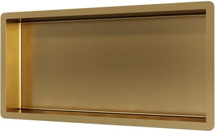 Brauer Gold Edition Inbouwnis - 60x30cm - PVD - geborsteld goud