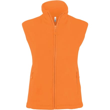 Kariban Bodywarmer van microfleece dames K906 - orange - S