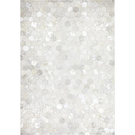Vloerkleed Hex leer | Forte Collection