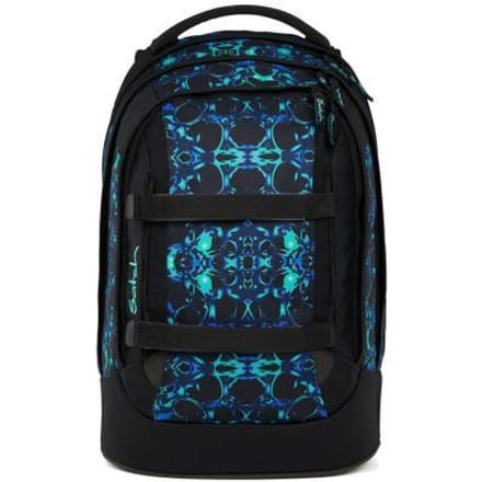 satch Schoolrugzak met laptopvak Pack Caleido Blue Veelkleurig