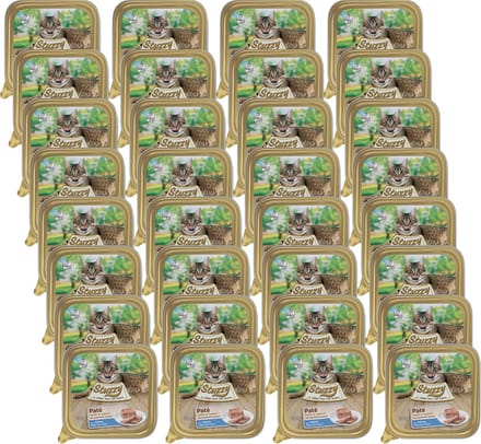 32x Stuzzy Kattenvoer Paté Forel 100 gr