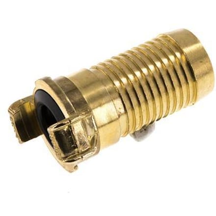 32 mm (1 1/4'') Slangpilaar Messing GEKA Tuinslangkoppeling Draaibaar