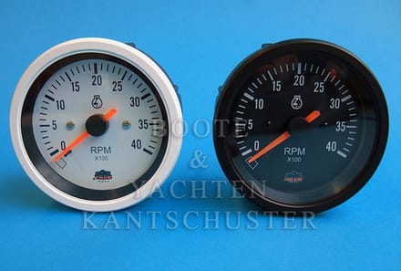 Toerenteller X-Line Benzine Zwart