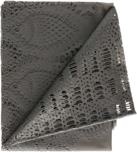 Tafelkleed Amira Vinyl 137x180cm dark grey