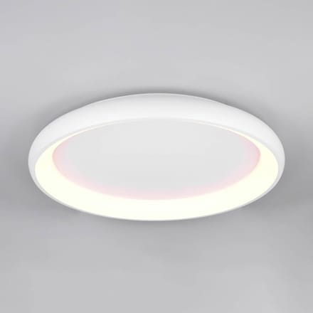 Trio Lighting Plafondlamp Cardona, Ø 75 cm, mat wit, metaal, CCT
