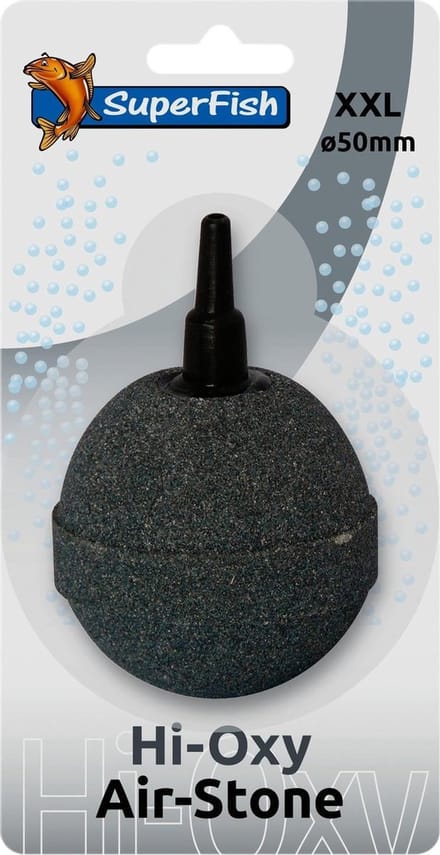 Superfish Hi Oxy Airstone XXL 50 mm - Luchtsteen Aquarium