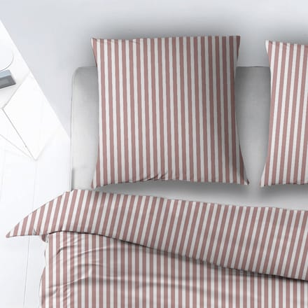 Sleepnight Dekbedovertrek Flanel Iris Roze - 200 x 200/220 cm + 2 kussenslopen - [Roze]
