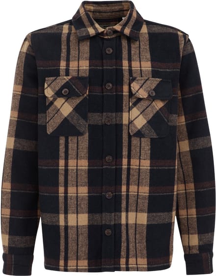 WE Fashion Heren Regular fit overshirt met ruit