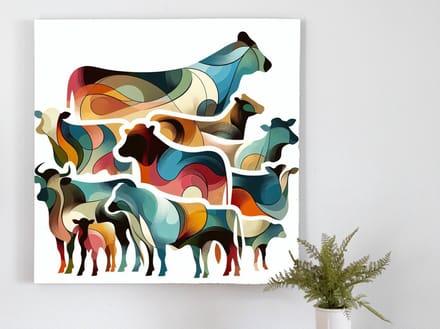 Kunstprint | Wanddecoratie | Canvas | 40 × 40 cm