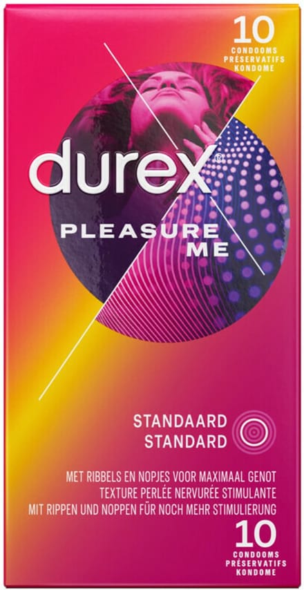 Durex - Condooms - Pleasure Me - 10st x3