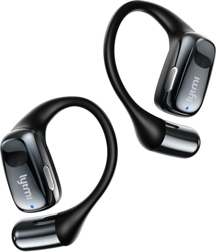Ultralichte Draadloze Open-ear Hoofdtelefoon met Bluetooth 5.4 en 30 Uur Speeltijd
