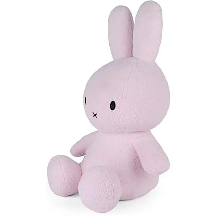 Nijntje terry knuffel, formaat 70 cm, kleur licht roze