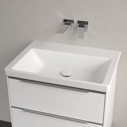 Villeroy & Boch Subway 3.0 cabinet washbasin 65 cm, without tap hole, without overflow, 4A706801