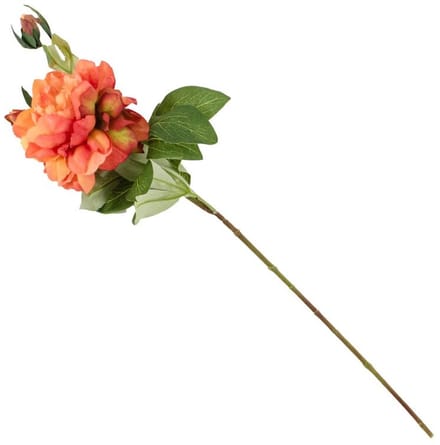 HomeBound by KY | Kunstbloem pioen oranje | kunstbloem