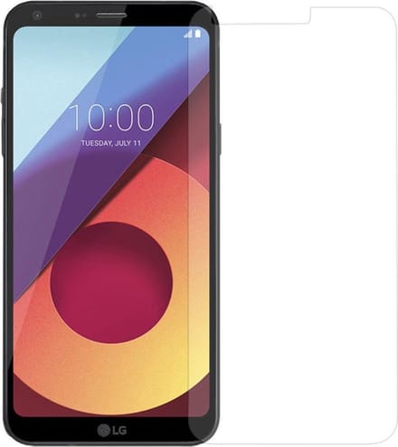 Shop4 - LG Q6 Glazen Screenprotector -  Gehard Glas Transparant
