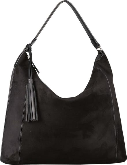 TOM TAILOR Schoudertas Pira Hobo Bag Black Zwart
