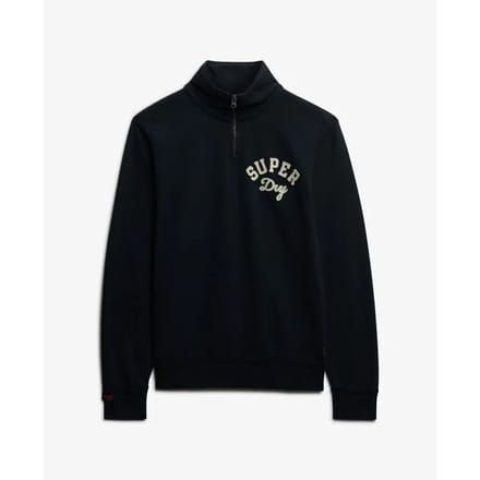 Ronde hals zip sweatshirt Superdry Vintage Athletic